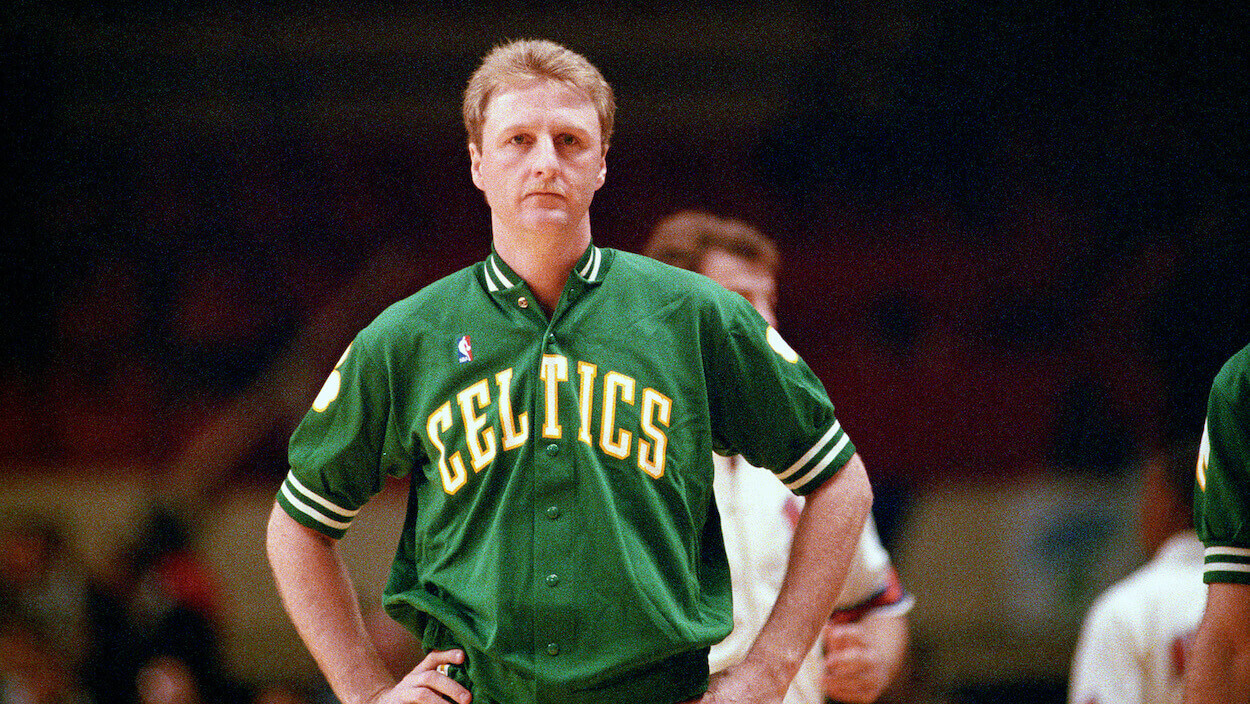 Larry Bird Didn't Have to Say a Word to Make an Opponent 'Look Like a Real  Douche Bag'