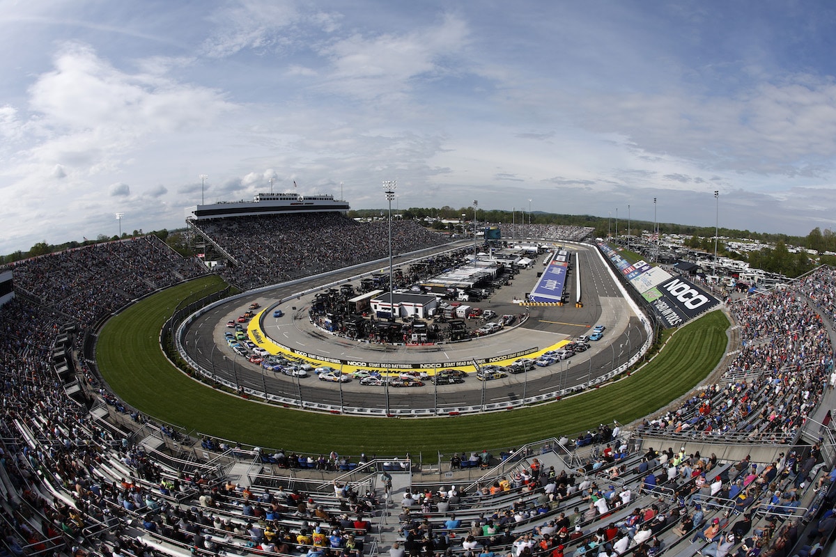 Martinsville from above