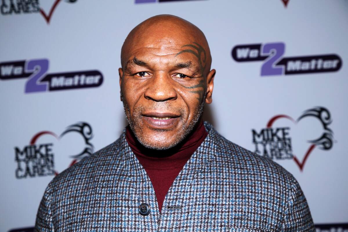 Retired boxer Mike Tyson attends the Mike Tyson Cares & We 2 Matter Fundraiser in 2021