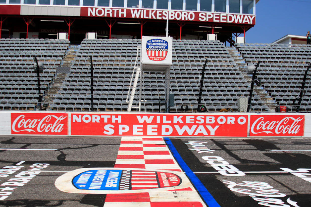 North Wilkesboro Speedway ahead of the 2023 NASCAR All-Star Race