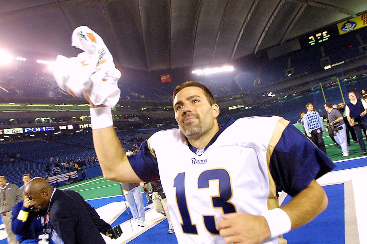 kurt warner st louis rams