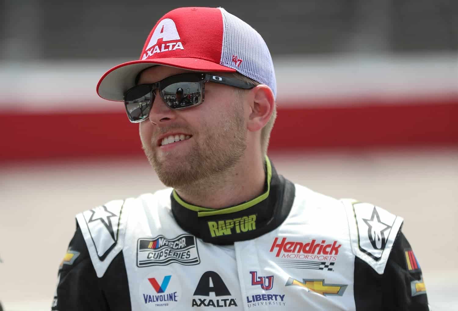 William Byron waits on the grid prior to the NASCAR Cup Series Goodyear 400 at Darlington Raceway on May 14, 2023. | David Jensen/Getty Images