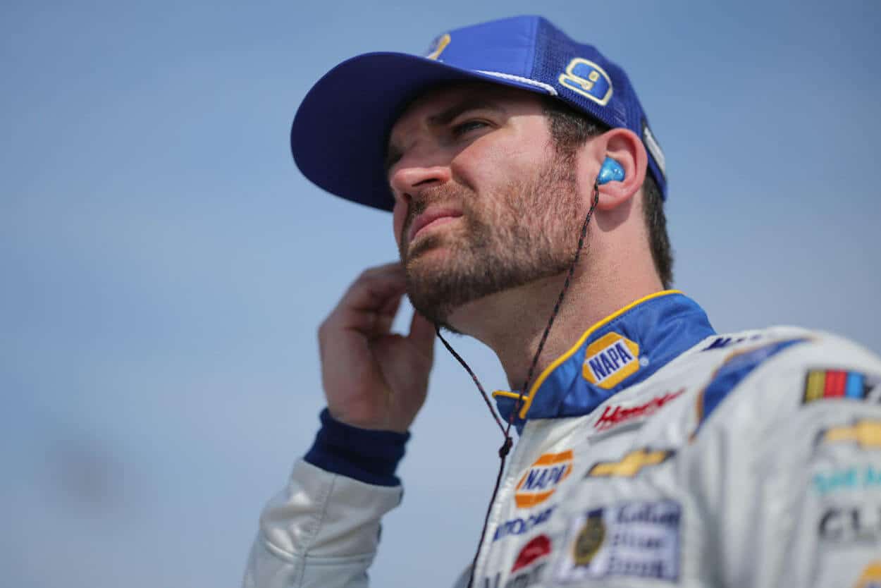 Corey LaJoie during qualifying at Gateway.