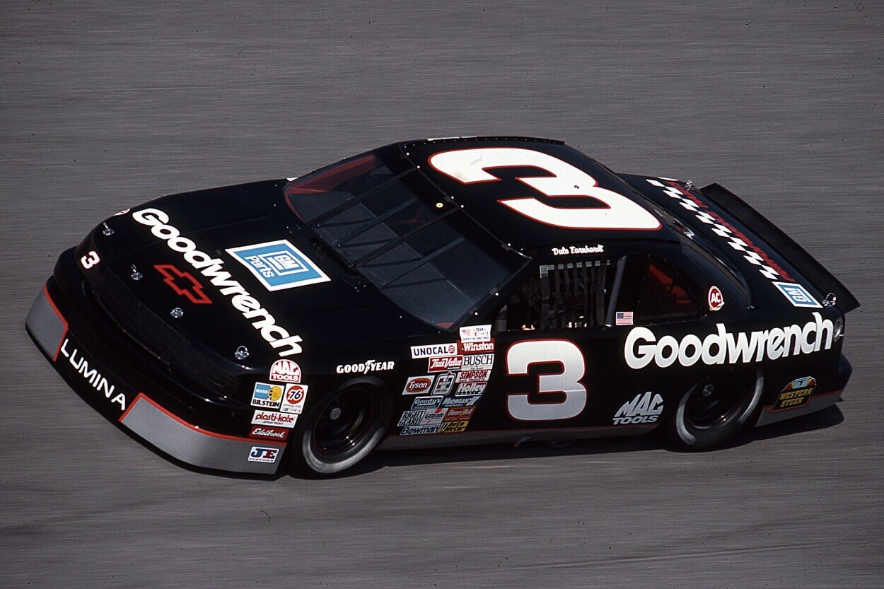 Driving GM Goodwrench-sponsored Chevrolets for Richard Childress Racing, Dale Earnhardt won four NASCAR Cup races in 1991 and finished fifth in Cup points