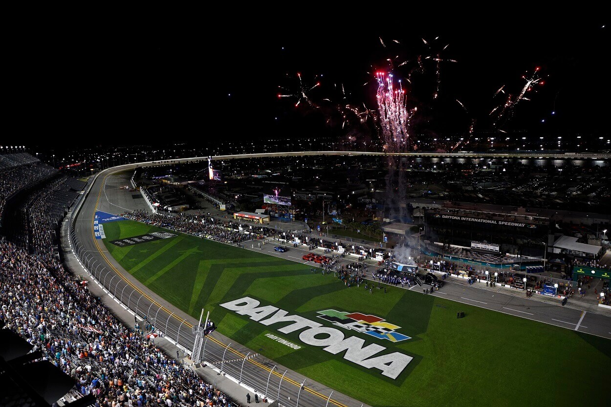 A general view of Daytona International Speedway