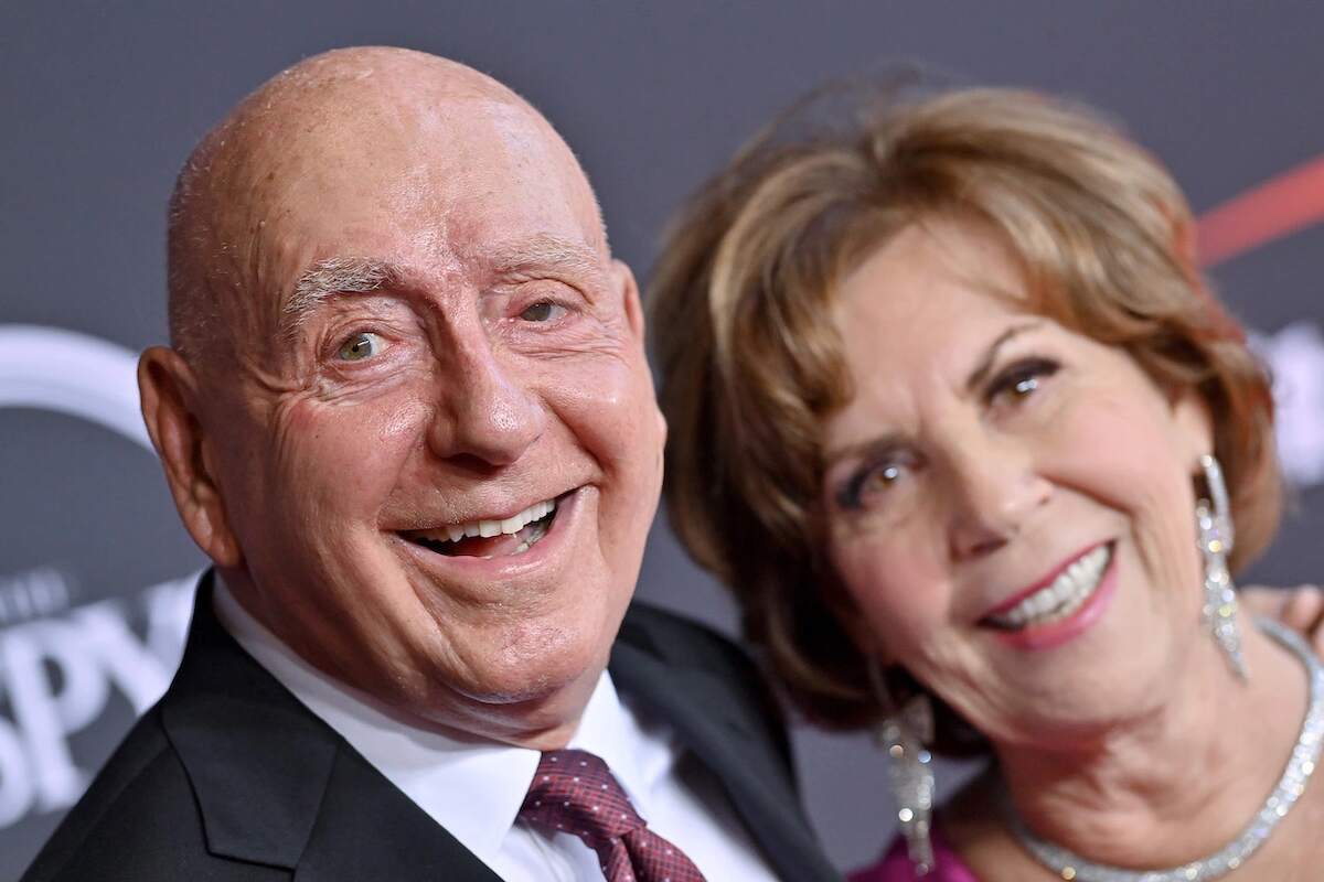 Dick Vitale and Lorraine McGrath attend the 2022 ESPYs at Dolby Theatre