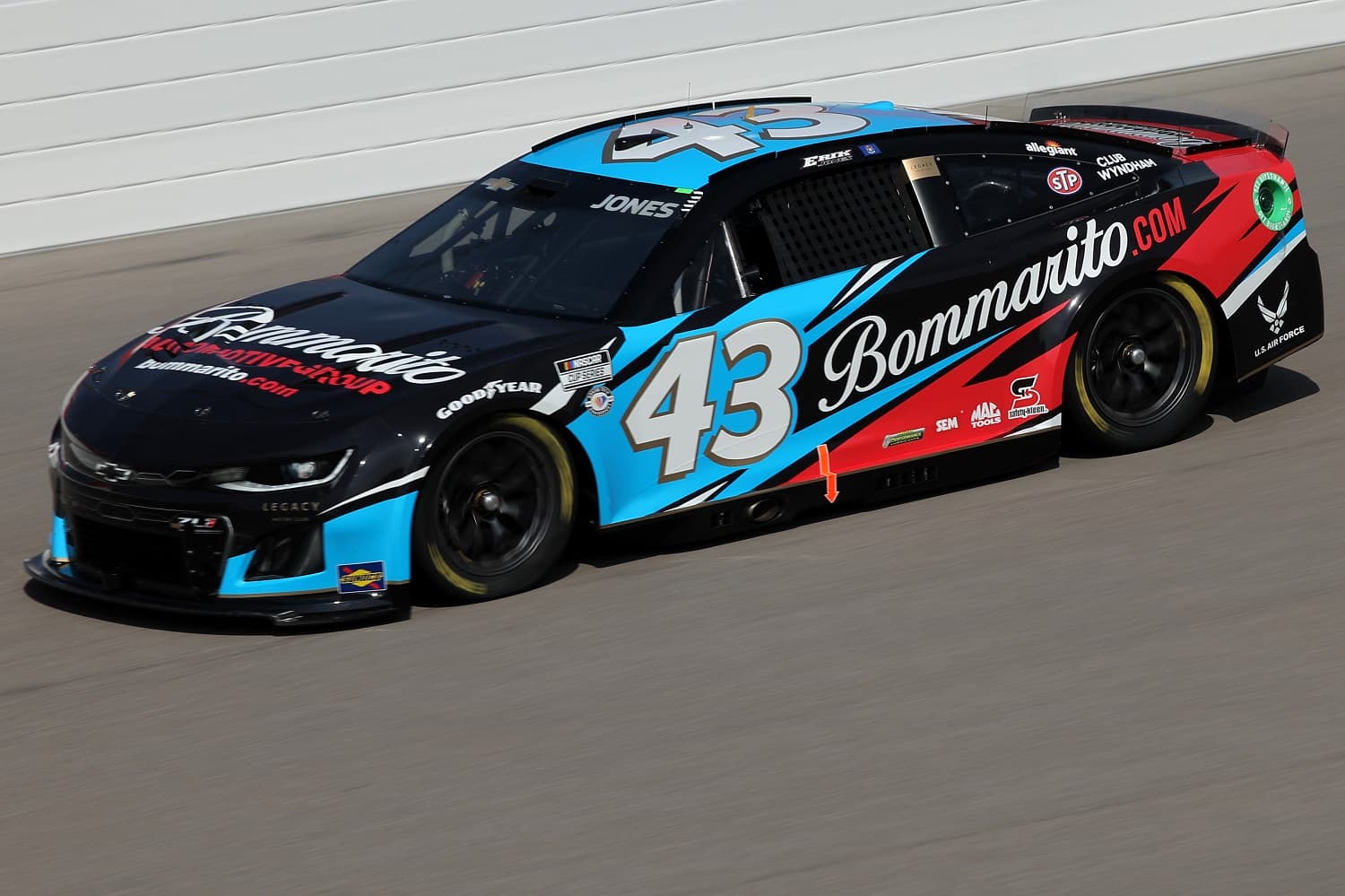 Erik Jones drives during practice for the NASCAR Cup Series Enjoy Illinois 300 at WWT Raceway on June 3, 2023.