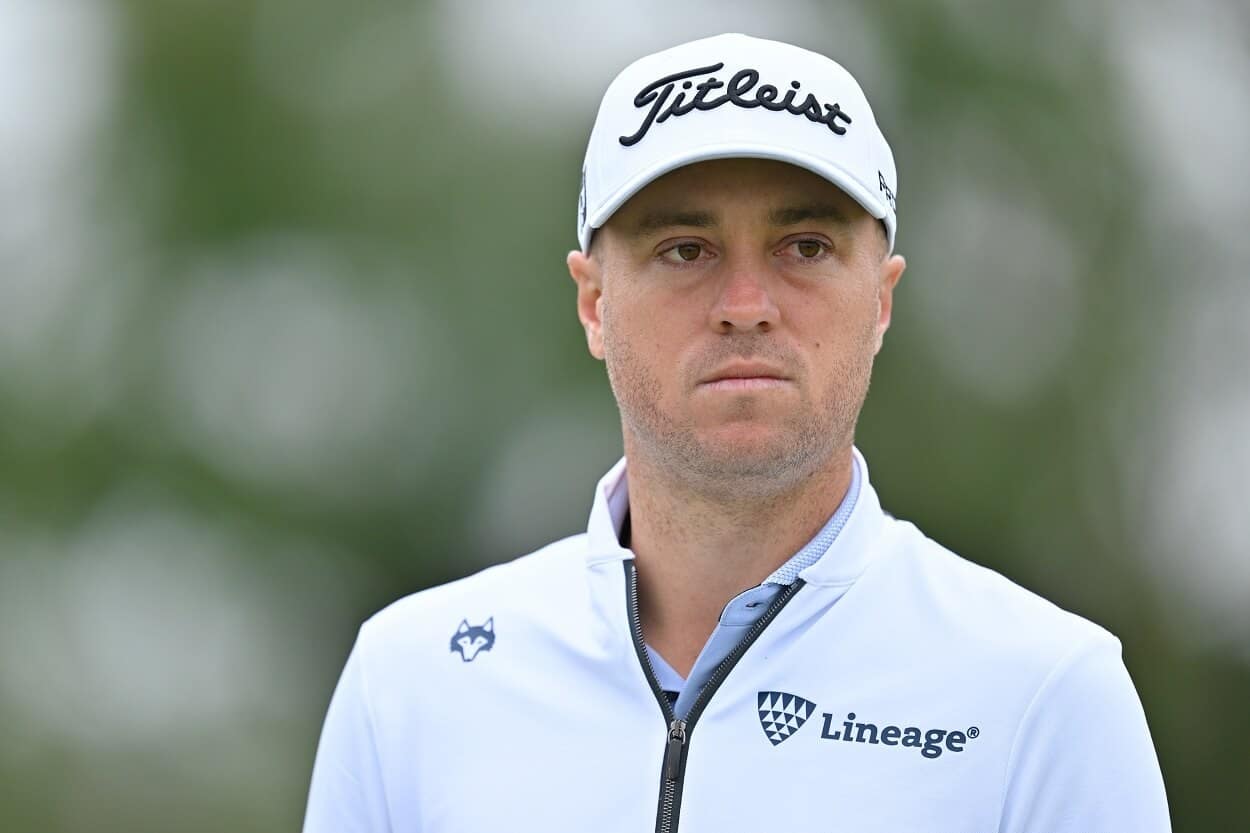 Justin Thomas at the 2023 U.S. Open