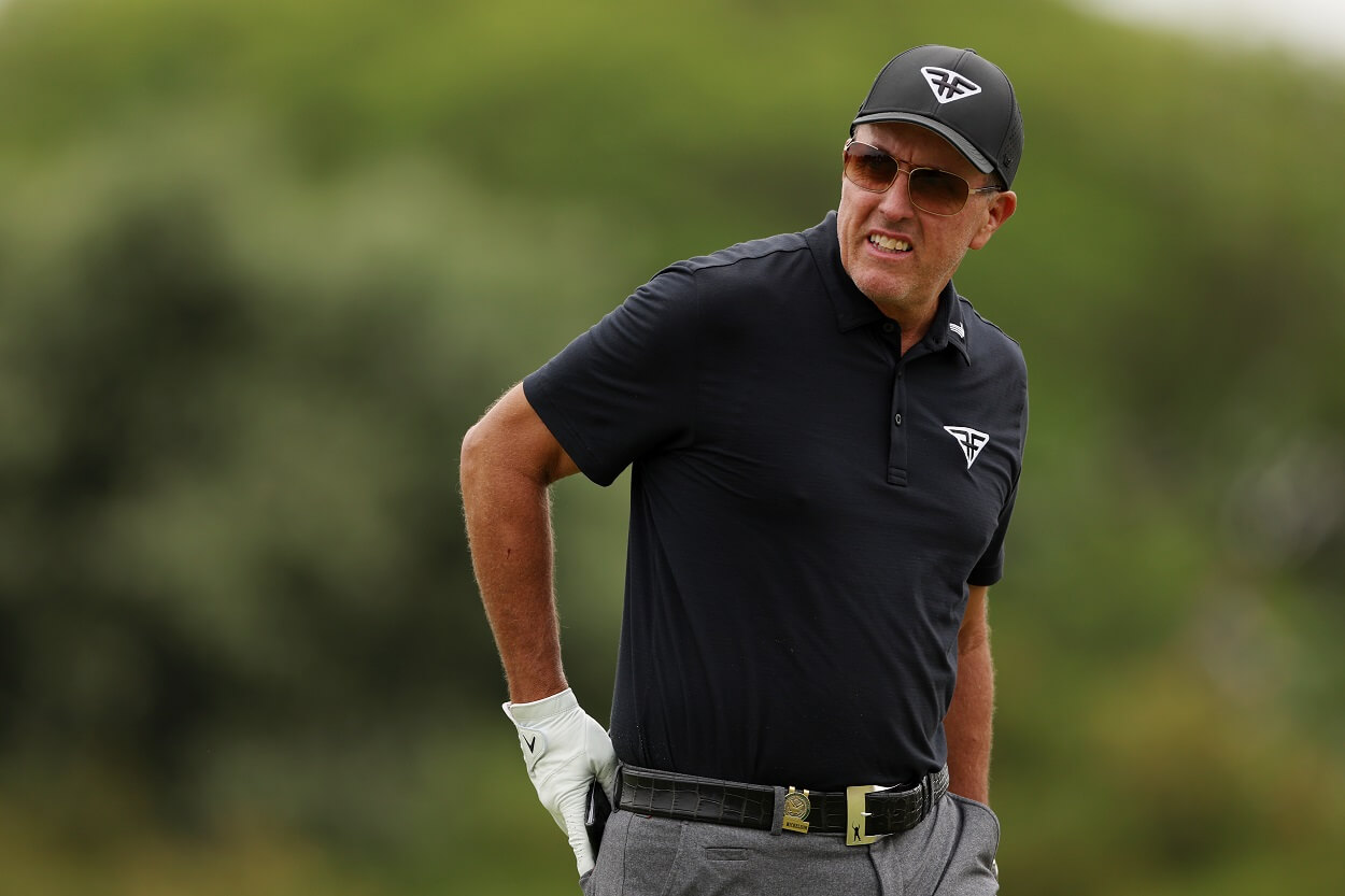 Phil Mickelson Tops New List of the 10 Golfers Who Take the Most Online Abuse