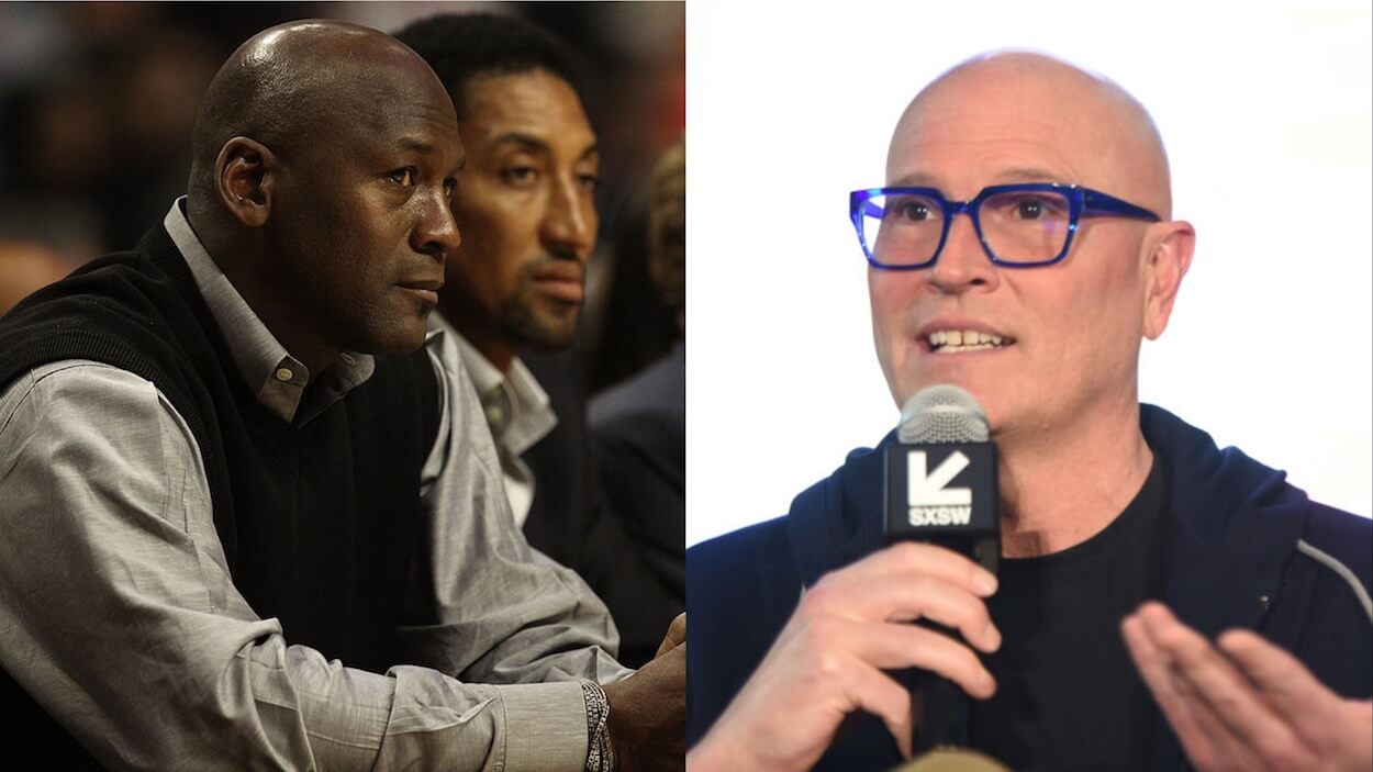 Michael Jordan (L) and Rex Chapman (R) have known each other since their NBA days.