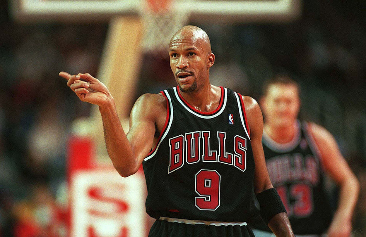 Ron Harper during his time with the Bulls.
