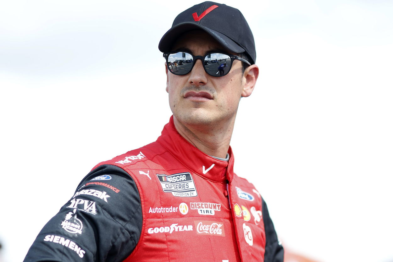 Furious Joey Logano Goes Absolutely Ballistic in a Profanity-Laced Tirade at Pocono Directed at a Group of Unsuspecting Workers
