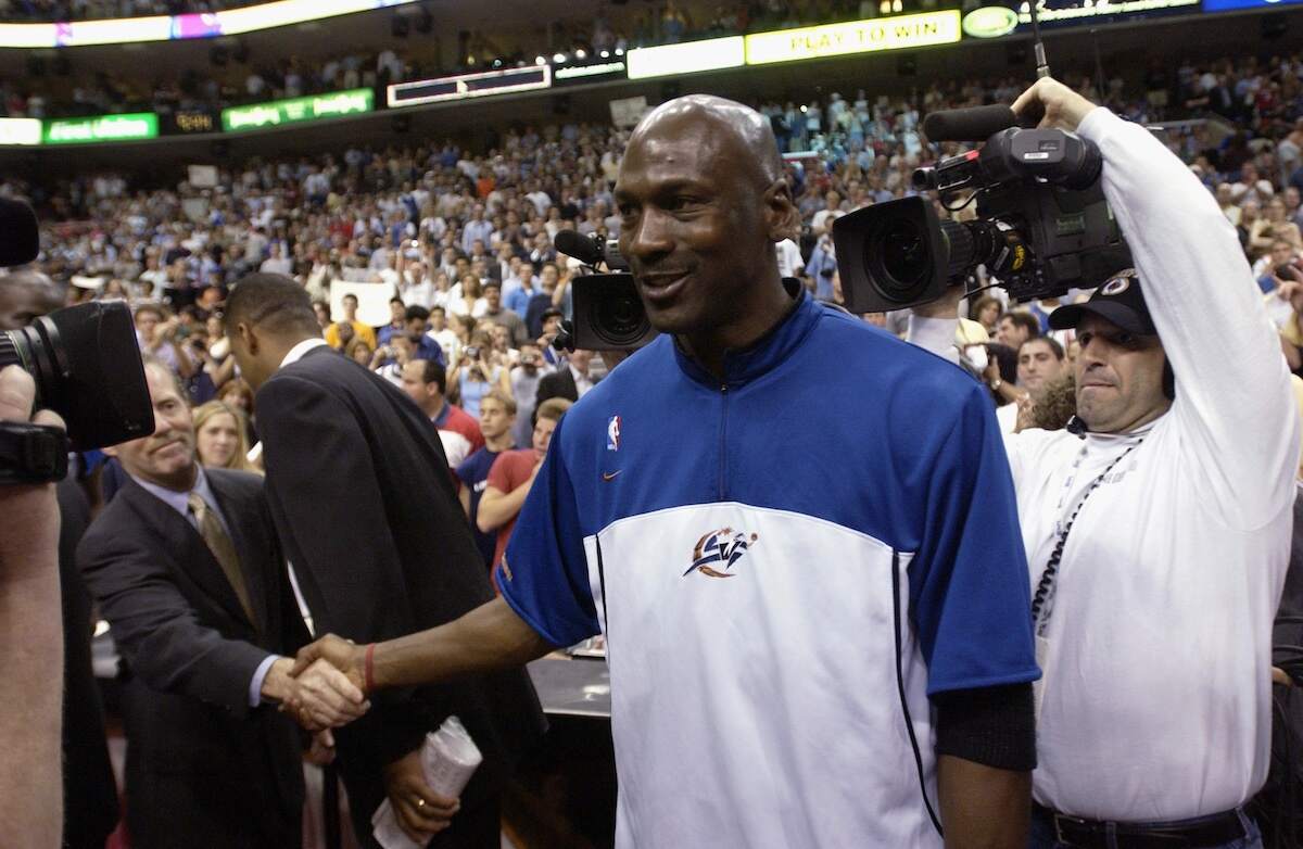 Michael on sale jordan wizards