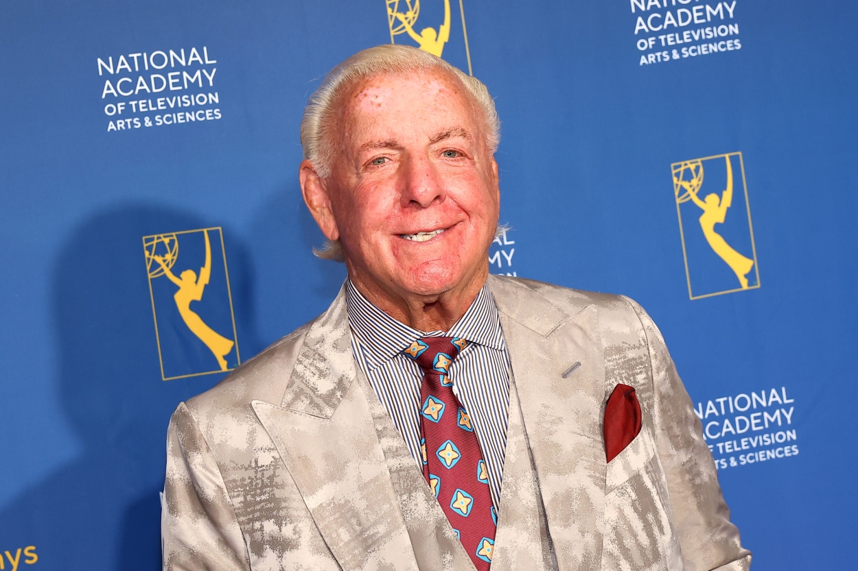 Ric Flair attends the 44th Annual Sports Emmy Awards at Frederick P. Rose Hall, Jazz at Lincoln Center on May 22, 2023, in New York City.