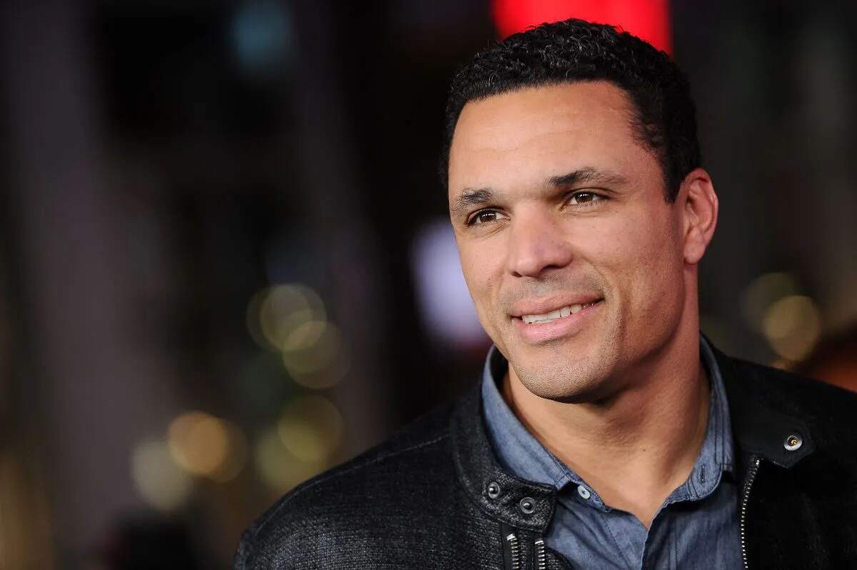 Retired NFL player Tony Gonzalez