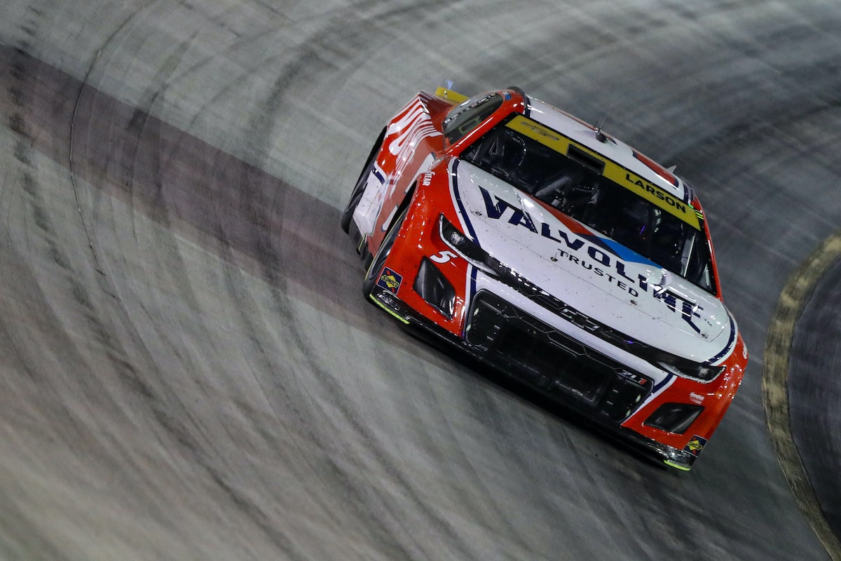 Kyle Larson at Bristol.