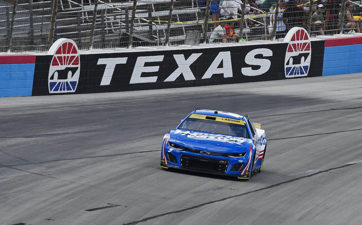 Kyle Larson at Texas.