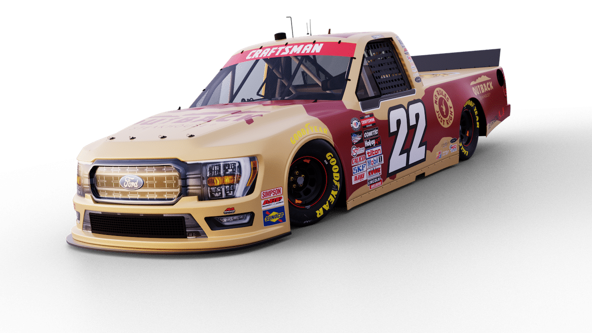 Stephen Mallozzi Outback Steakhouse truck.