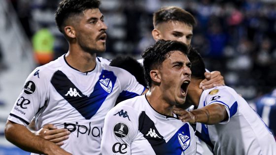 Velez Sarsfield soccer players