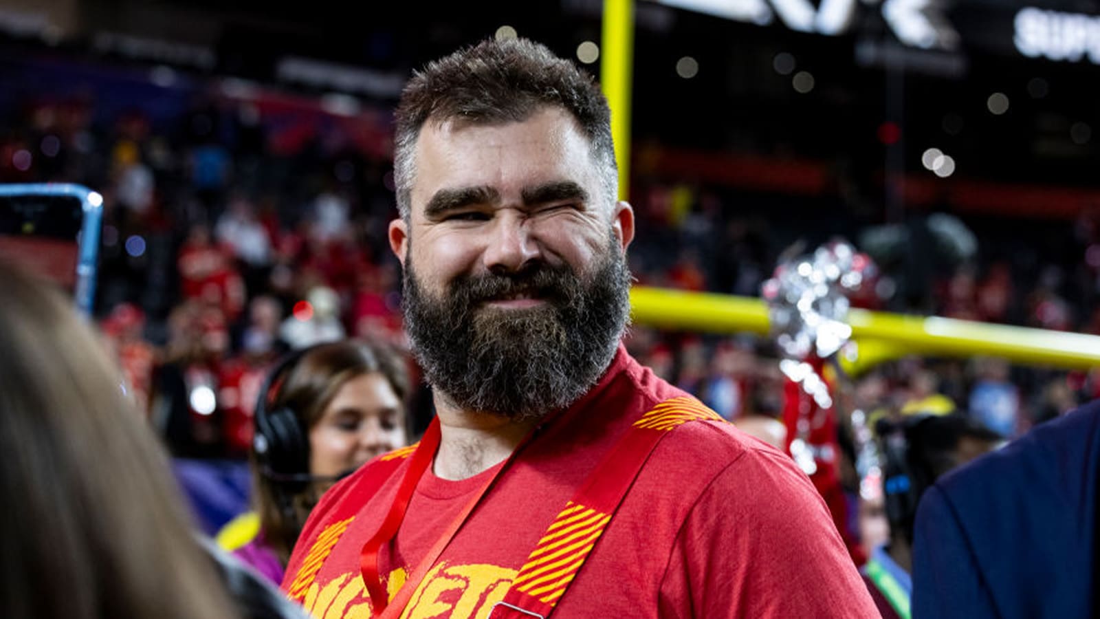 Jason Kelce Retirement Speech Taylor Swift