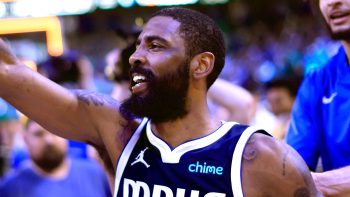 Mavericks guard Kyrie Irving