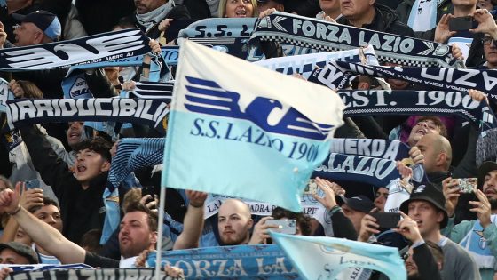 Lazio fans
