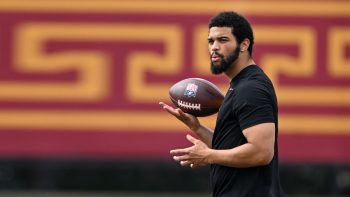 Caleb Williams Chicago Bears Visit