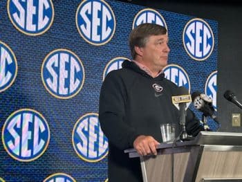 Georgia football coach Kirby Smart