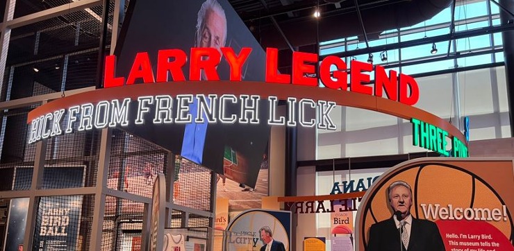 Larry Bird Museum Opens Inside Terre Haute Convention Center at Indiana State University Boston Celtics NBA