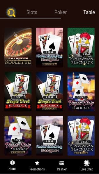 Lucky Creek roulette app
