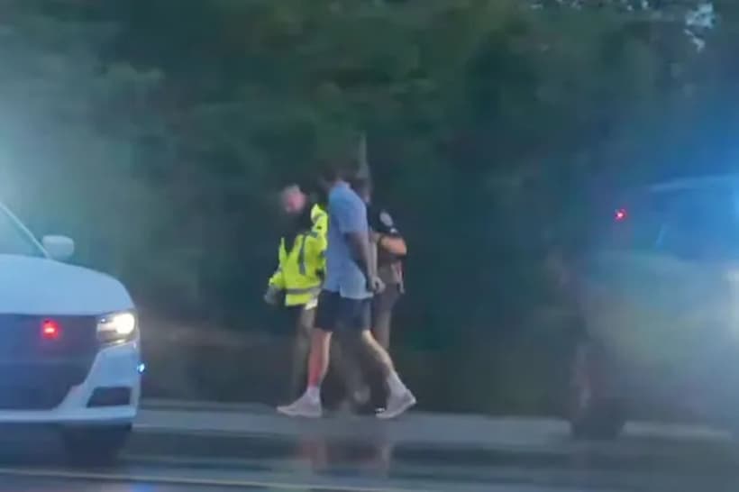 Scottie Scheffler arrested pic