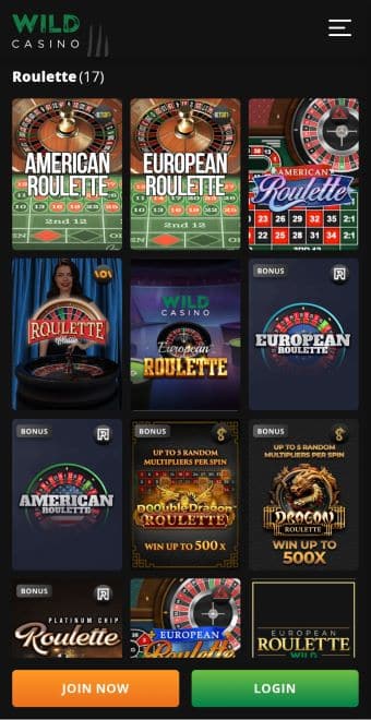 Wild Casino Step 1 Choose Your Online Casino