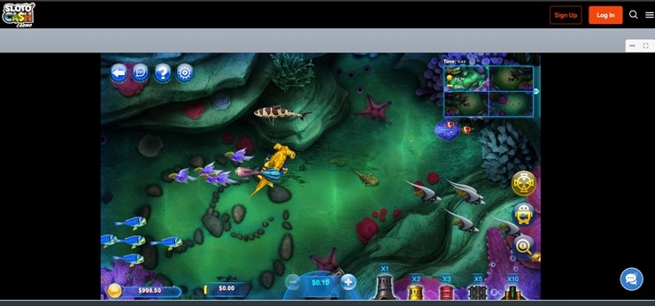 Sloto Cash fish catch game