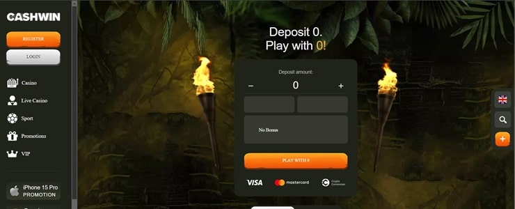 Cashwin - top Australia online casino
