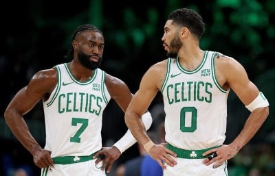 Boston Celtics Had Multiple 30-Point Scorers Jayson Tatum Jaylen Brown in Game 3 of NBA Finals for Second Time in Franchise History
