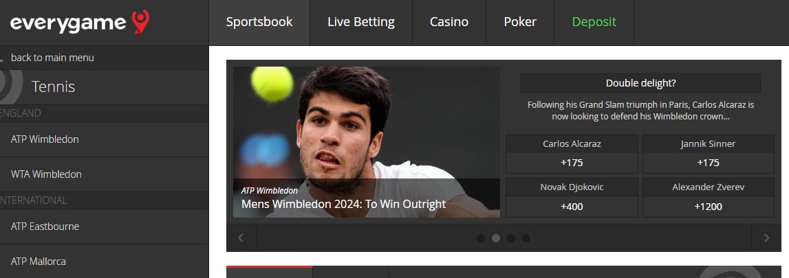 Everygame - trusted site for sports betting in Oklahoma