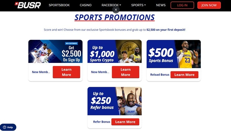 BUSR promo code sports promos
