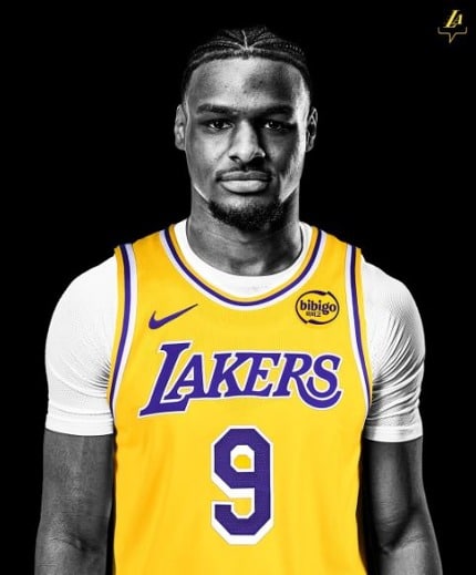 Bronny James Signs 4-Year, $7.9M Rookie Deal With Los Angeles Lakers