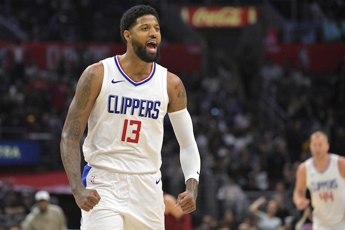 Los Angeles Clippers forward Paul George (13)