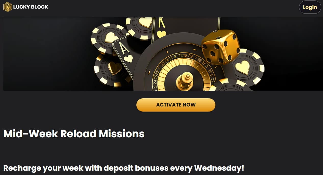 Lucky Block midweek offer