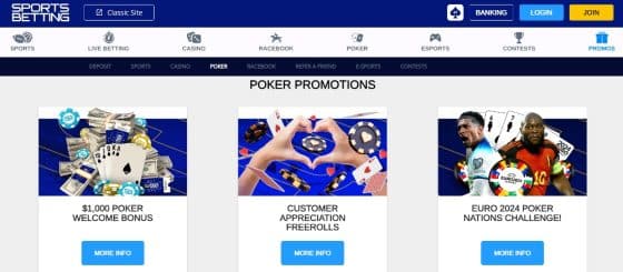 sportsbetting.ag promo code poker bonus code at SportsBetting.ag