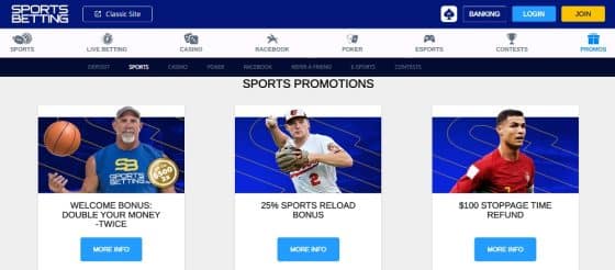 sportsbetting.ag promo code sportsbook bonus code at SportsBetting.ag
