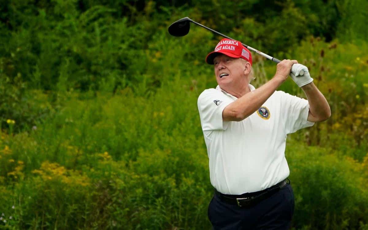 Betting Odds Say Trump Big Favorite to Beat Biden at Golf