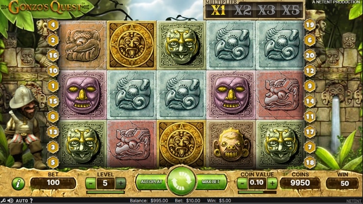 crypto slots Gonzo's Quest video online slot