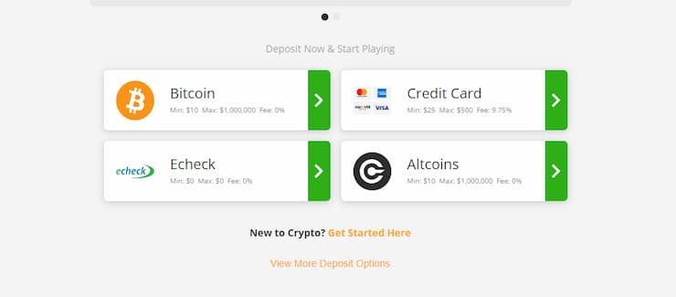 Wild Casino Deposit Options