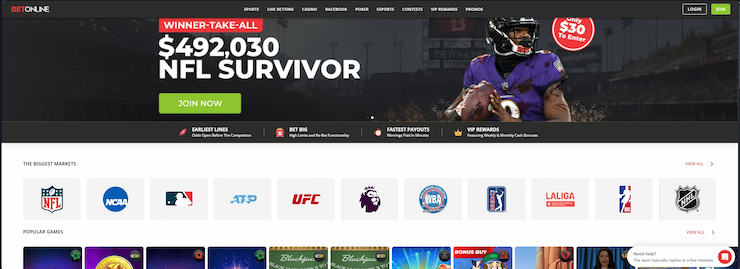 BetOnline - the best AZ betting site