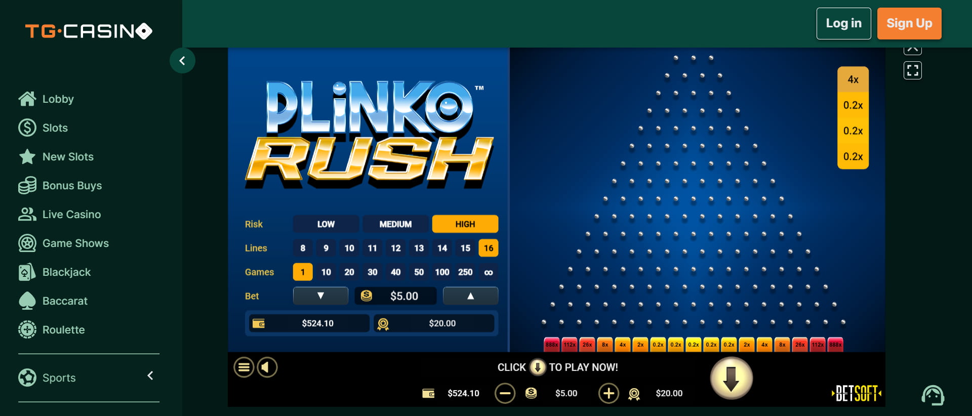 plinko casino beoordelingen