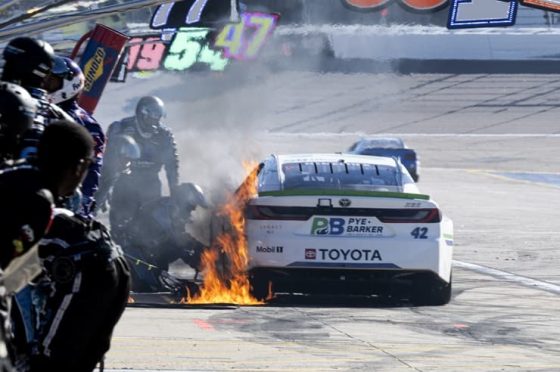 NASCAR Cup Series Fans React To Ross Chastain Playing Spoiler During Hollywood Casino 400 At Kansas Speedway