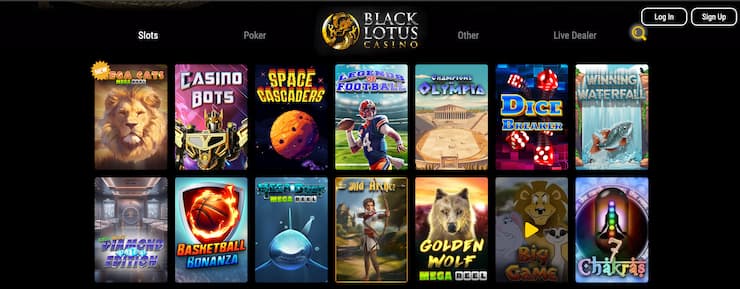 online casinos that accept Amex black lotus casino games