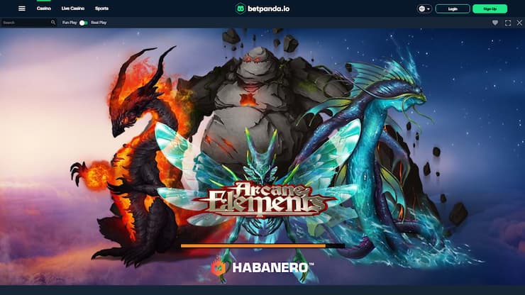 Arcane Elements slot from Habanero